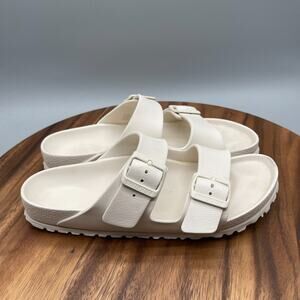 Birkenstock Arizona Eva Sandals Womens Size 8 / 39 White Casual Comfort Shoes